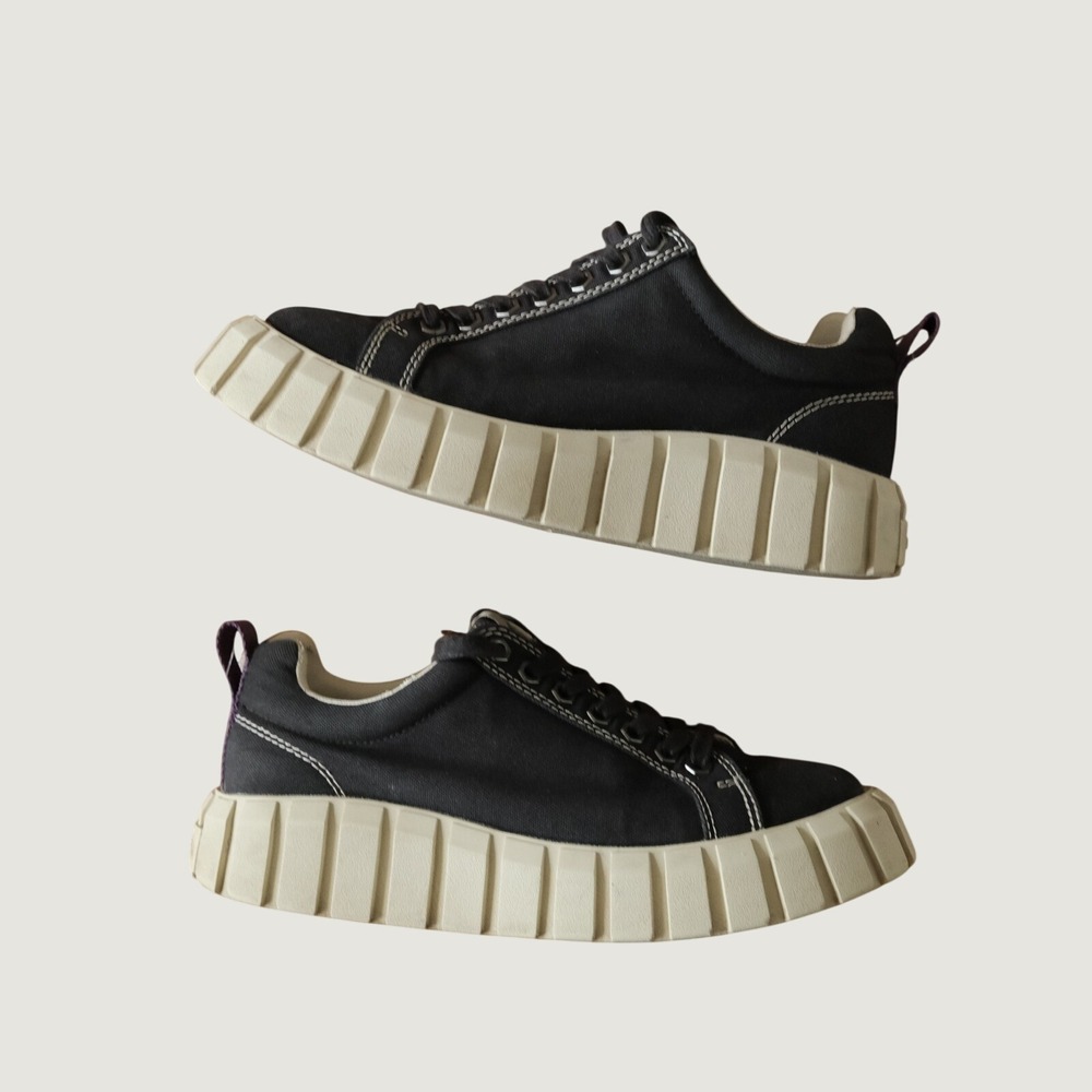 Eytys Ortega Sneakers Women Black‎ Chunky Platform Y2K Streetwear 39 Lug Sole